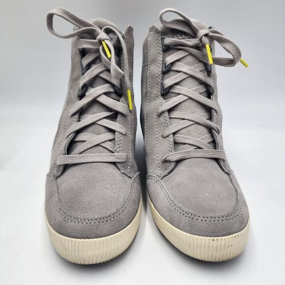 SOREL Out 'N About Waterproof Hidden Wedge Boot Suede Leather Women’s 7.5 M - Picture 2 of 7